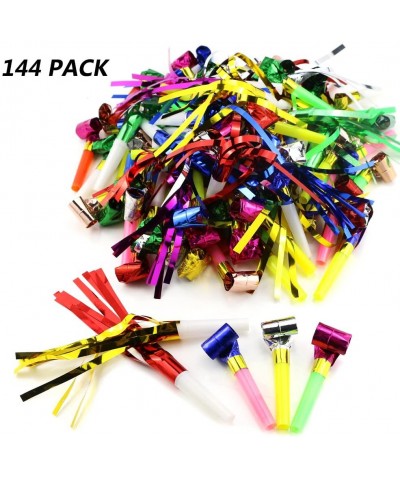 144pcs Two Kinds of Noisemakers Blowouts Party Horns- Bulk Toys- Birthday Party Favors- New Years Party Noisemakers- Party Ac...