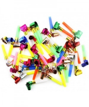 144pcs Two Kinds of Noisemakers Blowouts Party Horns- Bulk Toys- Birthday Party Favors- New Years Party Noisemakers- Party Ac...