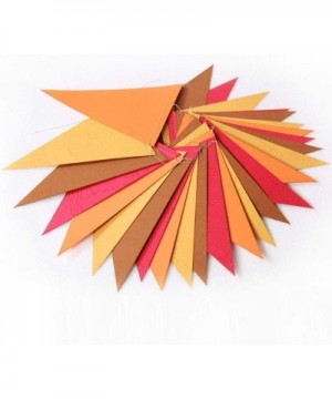 Thanks Giving Fall Triangle Garland Banner Party Decoration Banner Backdrop Party Supplies Bunting Kits for Baby Shower Kids ...