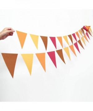 Thanks Giving Fall Triangle Garland Banner Party Decoration Banner Backdrop Party Supplies Bunting Kits for Baby Shower Kids ...