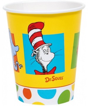 Dr Seuss Party Supplies 24 Pack Paper Cups - CF18GEI6L6M $12.86 Party Packs