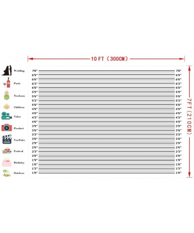 Mugshot Photo Booth Backdrop Banner 10x7ft Wide Enough for Everyone Accurate Measurements for Bachelorette Party- Girls Night...