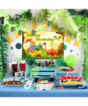 Dinosaur Birthday Party Supplies Decorations- Dinosaur Backdrop And Balloons Kit For Kids Photo Background- Dinosaur Décor (N...