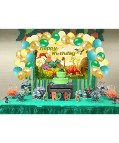 Dinosaur Birthday Party Supplies Decorations- Dinosaur Backdrop And Balloons Kit For Kids Photo Background- Dinosaur Décor (N...