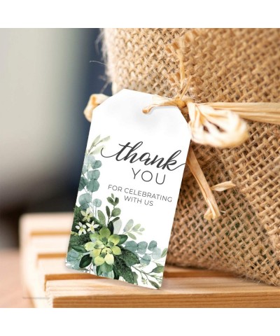 100 Lush Greenery Favor Thank You Tags/Thank You for Celebrating with us Wedding Favors - CE193EQTCK5 $13.40 Favors