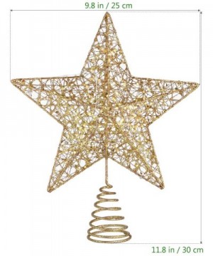 Christmas Tree Topper-Christmas Decorations Colorful Lighted Xmas Tree Star for Christmas Tree Ornament Party Decoration(12 I...