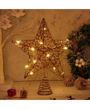 Christmas Tree Topper-Christmas Decorations Colorful Lighted Xmas Tree Star for Christmas Tree Ornament Party Decoration(12 I...