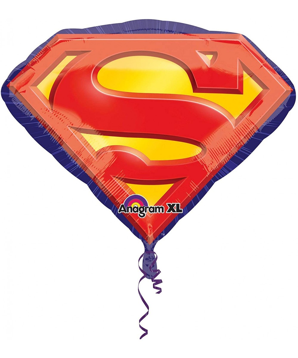 10022957 International Superman Emblem Pack Balloon- 26"- Multicolor - Multicolor - CK11LXOVI9B $8.16 Balloons