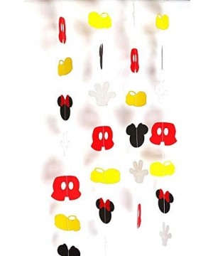 Mickey Mouse Inspired Garland - Birthday Decorations Items-Birthday Decoration Material-Birthday Decorations-Birthday Party D...