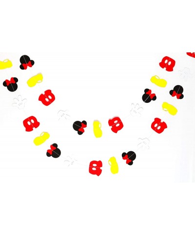 Mickey Mouse Inspired Garland - Birthday Decorations Items-Birthday Decoration Material-Birthday Decorations-Birthday Party D...