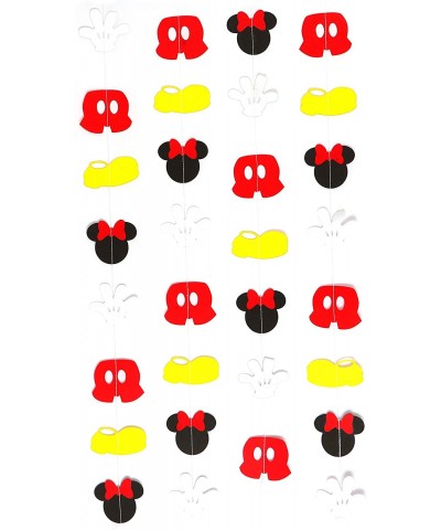 Mickey Mouse Inspired Garland - Birthday Decorations Items-Birthday Decoration Material-Birthday Decorations-Birthday Party D...