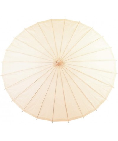 32-Inch Peach Paper Parasol- 4-Pack Umbrella for Wedding- Party Favors- Summer Shade - Peach - CU182ML75TR $36.06 Favors