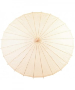 32-Inch Peach Paper Parasol- 4-Pack Umbrella for Wedding- Party Favors- Summer Shade - Peach - CU182ML75TR $36.06 Favors