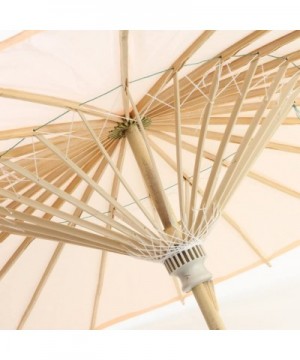 32-Inch Peach Paper Parasol- 4-Pack Umbrella for Wedding- Party Favors- Summer Shade - Peach - CU182ML75TR $36.06 Favors