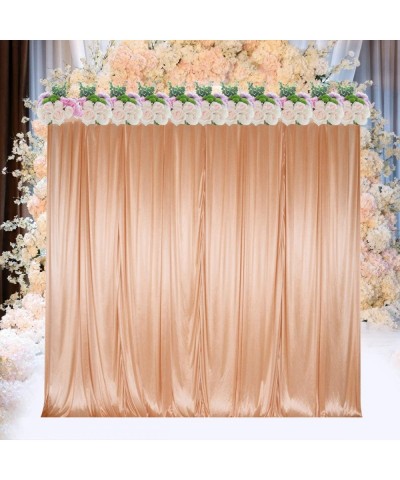 10 ft x 10 ft Photography Backdrop Drapes Curtains Wedding Backdrop- for Baby Shower Birthday Home Party Event Festival Resta...