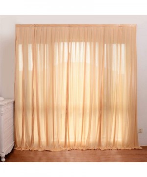 10 ft x 10 ft Photography Backdrop Drapes Curtains Wedding Backdrop- for Baby Shower Birthday Home Party Event Festival Resta...