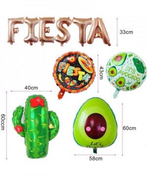Fiesta Party Supplies Decoration- 24" Large Cactus Ballon Mexican Party Cinco De Mayo Decorations with Air Pump- Fiesta Theme...