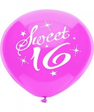 Printed Latex Balloons- 8 CT- Sweet 16 - Sweet 16 - CW17Z24AM58 $6.57 Balloons
