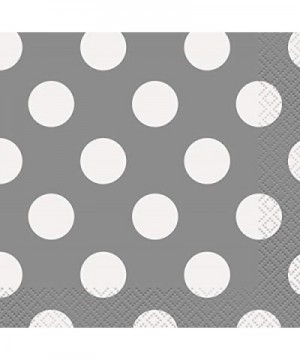 12oz Silver Polka Dot Paper Cups- 6ct - Silver - CF12CJ7SC8Z $7.20 Tableware