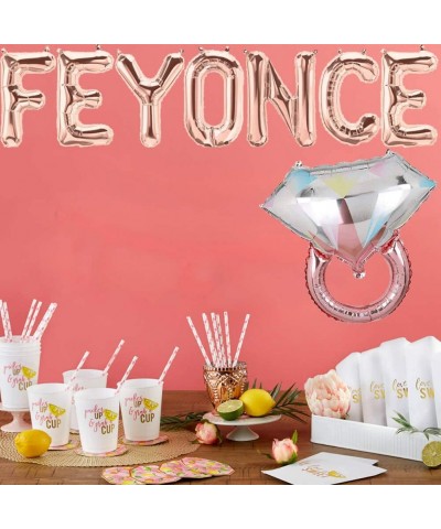 Feyonce Balloons- Engagement Party Banner- Bridal Shower Engagement Bachelorette Diamond Ring Wedding Party Supplies Decorati...