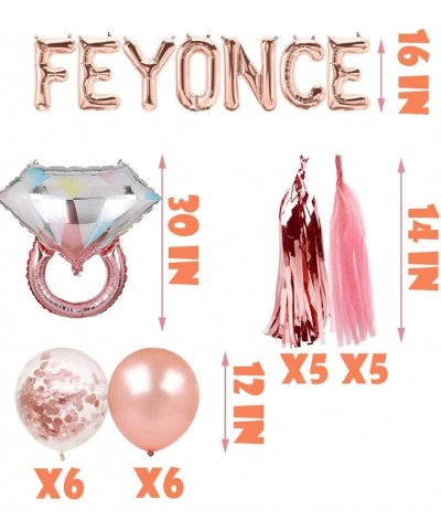 Feyonce Balloons- Engagement Party Banner- Bridal Shower Engagement Bachelorette Diamond Ring Wedding Party Supplies Decorati...