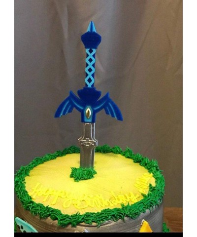 Zelda Master Sword Personalized Cake Topper and 1 Dozen Zelda Crest Cupcake Toppers - CW18XOCKC24 $19.18 Cake & Cupcake Toppers