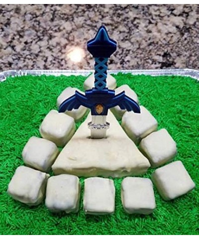 Zelda Master Sword Personalized Cake Topper and 1 Dozen Zelda Crest Cupcake Toppers - CW18XOCKC24 $19.18 Cake & Cupcake Toppers