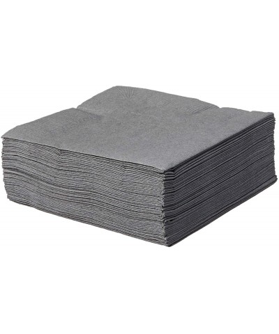 339642 BEVERAGE NAPKIN 2PLY- 50 ct- Gray (25cmx25cm) - CK18QSO3Y5D $5.72 Tableware