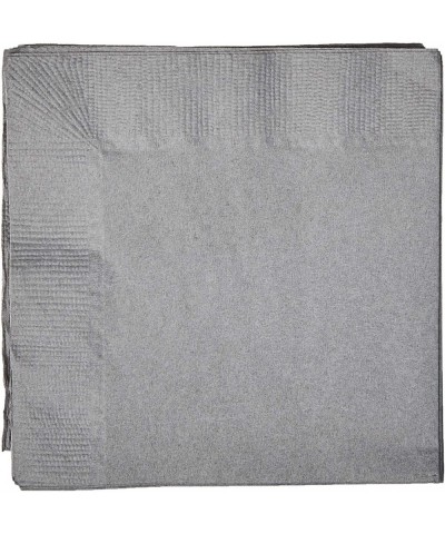 339642 BEVERAGE NAPKIN 2PLY- 50 ct- Gray (25cmx25cm) - CK18QSO3Y5D $5.72 Tableware