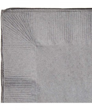 339642 BEVERAGE NAPKIN 2PLY- 50 ct- Gray (25cmx25cm) - CK18QSO3Y5D $5.72 Tableware