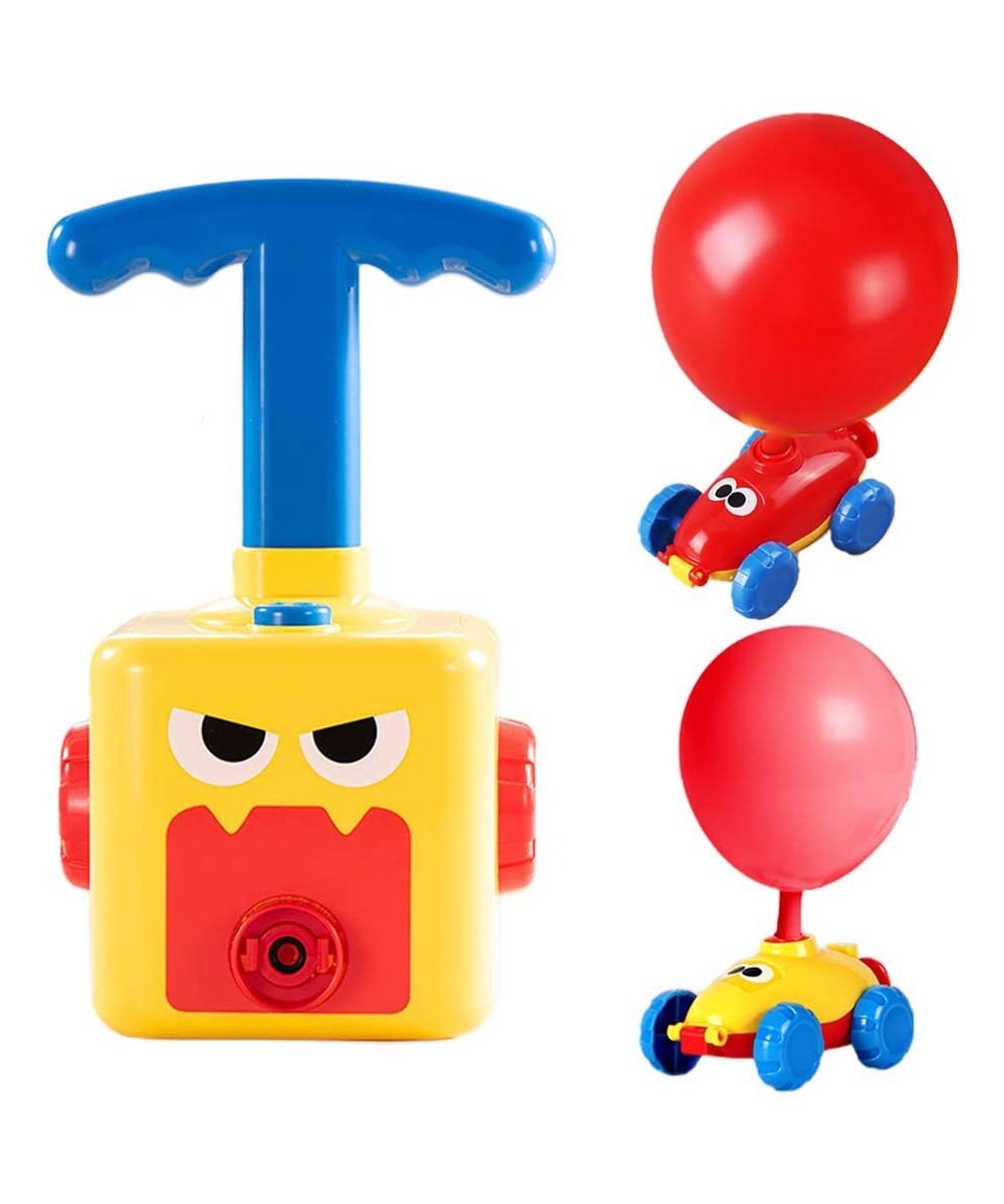 Balloon Powered Car- Inertial Power Balloon Car Racer Scientific Exnt Toy Aerodynamics Car Toy STEM Toy for Kids with 12 Ball...