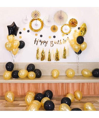 100pcs Gold Balloons- Premium Latex pearl gold Helium Balloons 12inch-for golden baby bridal shower Wedding Birthday Party Ch...