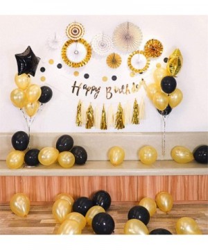100pcs Gold Balloons- Premium Latex pearl gold Helium Balloons 12inch-for golden baby bridal shower Wedding Birthday Party Ch...