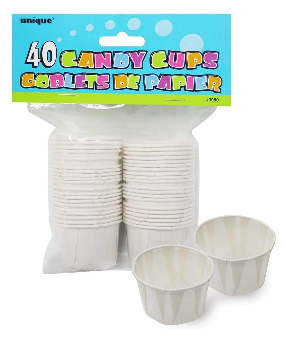 White Paper Candy and Condiment Cups- 40ct - C1115Q0S5IZ $8.46 Tableware