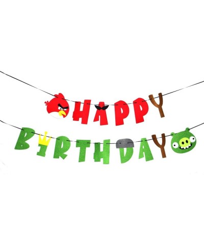 Angry Birds Balloons Banner Set Party Pack Birthday Banner for Angry Birds Game Theme Party Supplies Decorations Kit - Angry ...