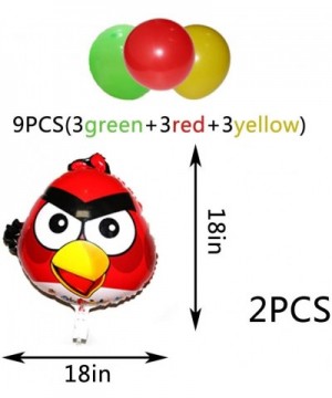 Angry Birds Balloons Banner Set Party Pack Birthday Banner for Angry Birds Game Theme Party Supplies Decorations Kit - Angry ...