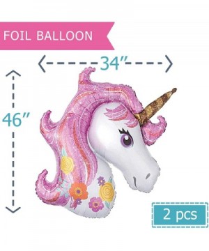 Unicorn Birthday Party Set with Headband and Balloons 16 Guests - Unicorn Birthday Decorations With Headband - CE18SC28NHI $1...