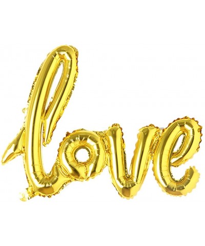 Giant Multicolor Love Letter Foil Balloons Champagne Love Balloon- Wedding Party Decoration Valentines Day Gift Marriage Deco...