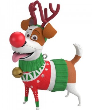 Christmas Ornament 2020- The Secret Life of Pets Merry Max - Max - C5195DND5GT $14.65 Ornaments