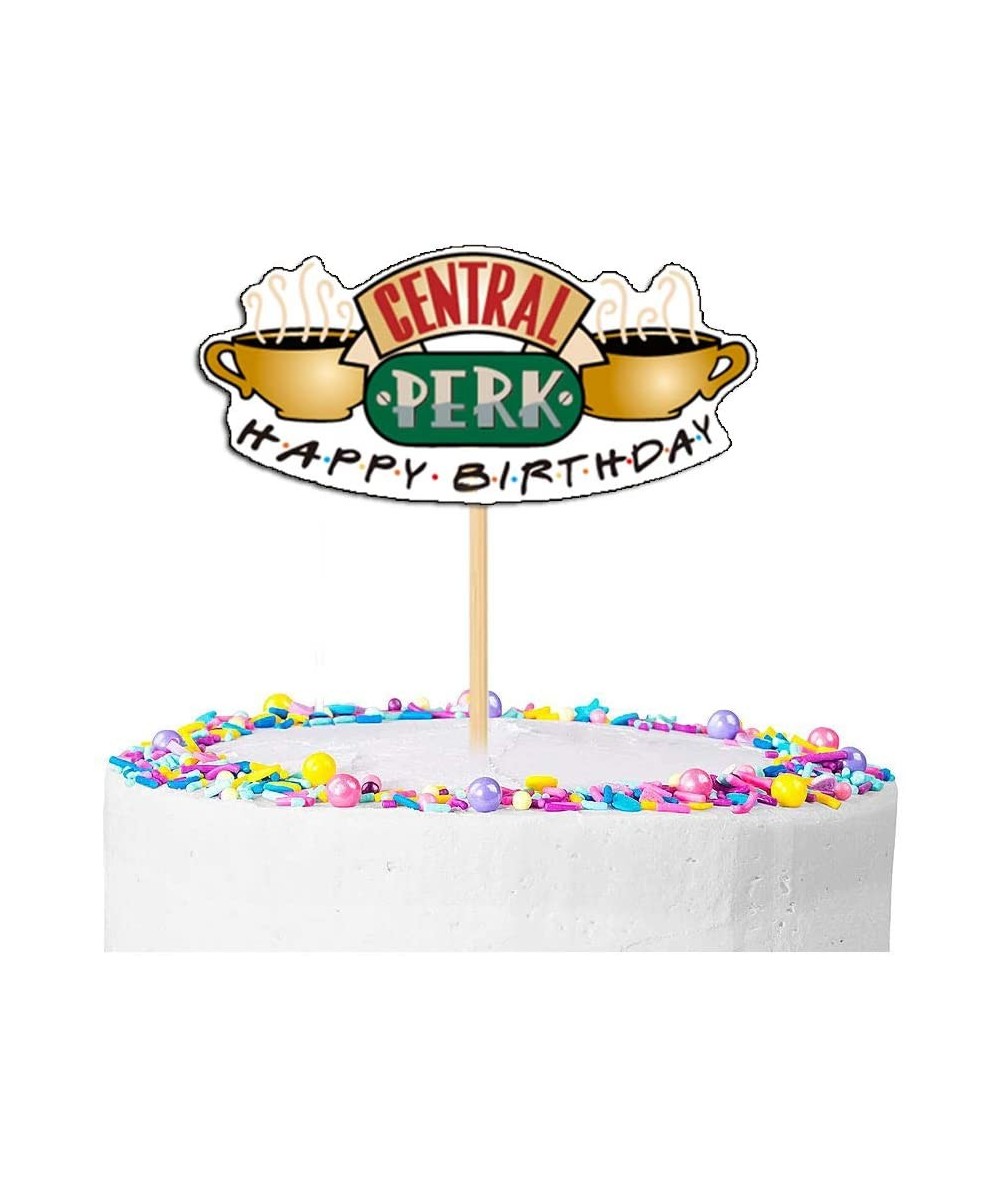 Friends TV Show Cake Topper -Friends TV Show Party Supplies- Friends Cake Decorations Idea for Friends theme Birthday Party D...