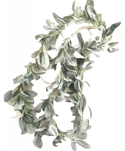 Elegant Blooms & Things Artificial Lamb's Ear Greenery Garland- 6 Ft Long - CV18K3WWW75 $14.18 Garlands