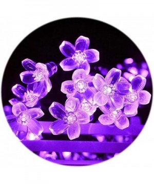 Flower String Lights- Sakura Lights- Cute Room Decor Plug in 33Ft 100LEDs Waterproof Christmas Decorative Lights- for Garden ...