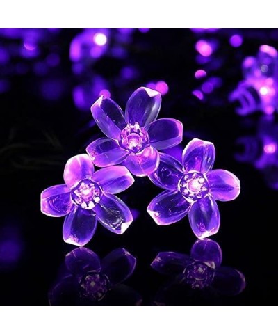 Flower String Lights- Sakura Lights- Cute Room Decor Plug in 33Ft 100LEDs Waterproof Christmas Decorative Lights- for Garden ...