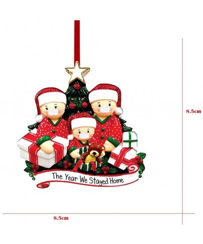 2020 New Christmas Tree DIY Decorations Pendant Faceless Old Man Hanging Ornaments Family Christmas Decor Kit - Metal-b - CM1...