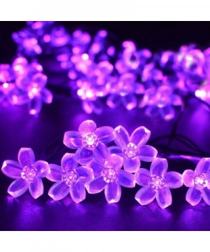 Flower String Lights- Sakura Lights- Cute Room Decor Plug in 33Ft 100LEDs Waterproof Christmas Decorative Lights- for Garden ...