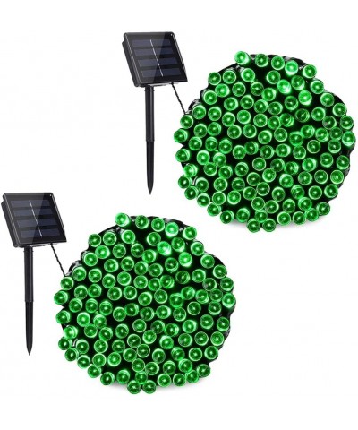 Solar Christmas Lights- 2 Packs 72ft 200 LED 8 Modes Outdoor Christmas String Lights- Waterproof Solar Fairy Lights for Garde...