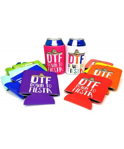 DTF Down to Fiesta can Coolers. 11 Pack - CF18S36MZS4 $20.35 Favors