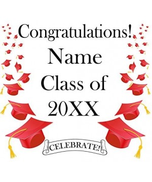 RED MORTARBOARD Grad Door Banner - CP17YRYOWON $19.74 Tableware