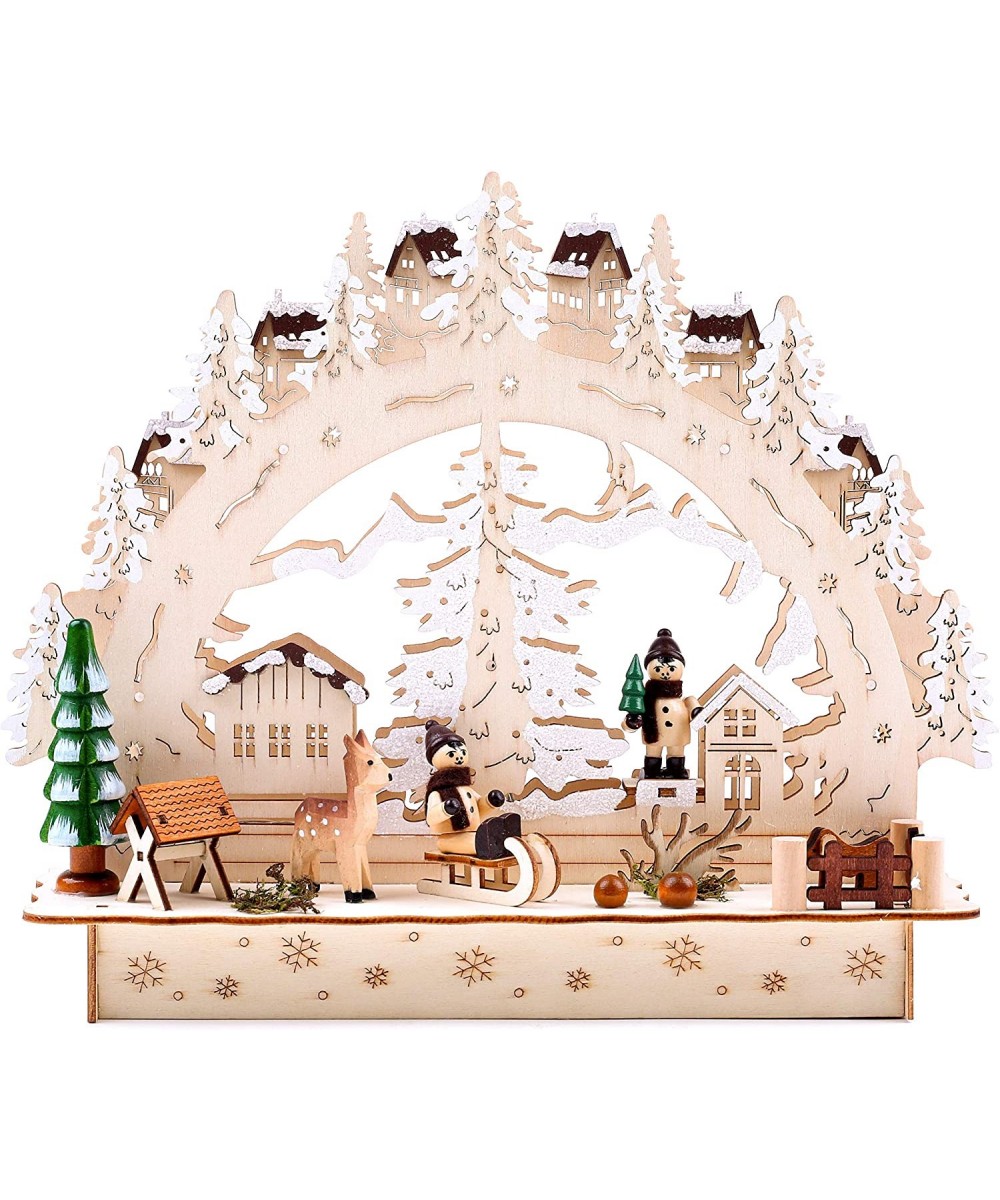 Christmas LED Light Arch - Winter Village - 11.8 x 3.5 x 9.8 Inches - CV18AILENMH $21.77 Nativity