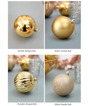 34 PCS Christmas Balls Ornaments Christmas Ball Set 4cm/1.57in Christmas Tree Decoration Balls(Blue) - Blue - C118Y52N3GC $7....